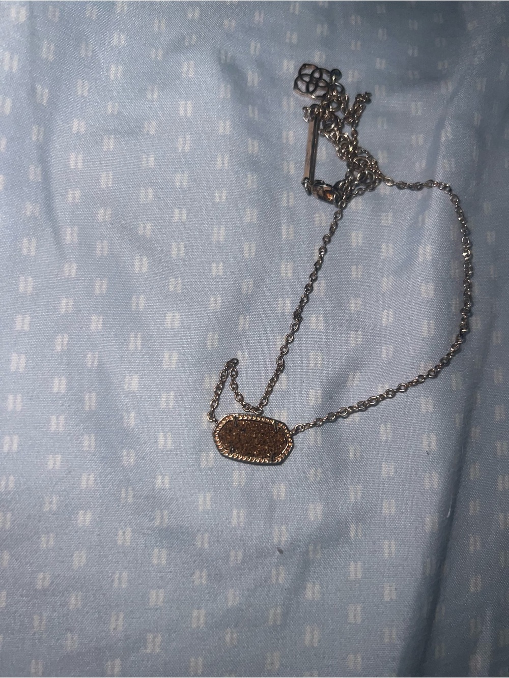 Kendra Scott Rose Gold Pendant Necklace
